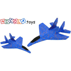 * 0040 SAMOLOT ODRZUTOWIEC STYROPIANOWY RZUTKA 42cm