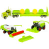 * 0279 ZESTAW MASZYN ROLNICZYCH METAL FARMA 23 ele