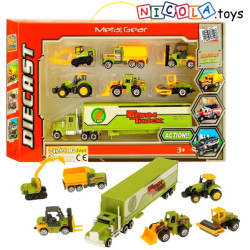 * 0286 METAL TIR KONTENER TRAKTOR WYWROTKA KOPARKA WALEC FADROMA WÓZEK WIDŁOWY 