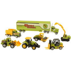 * 0286 METAL TIR KONTENER TRAKTOR WYWROTKA KOPARKA WALEC FADROMA WÓZEK WIDŁOWY 