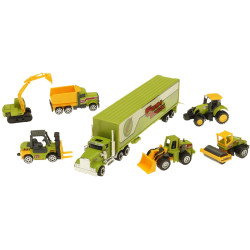 * 0286 METAL TIR KONTENER TRAKTOR WYWROTKA KOPARKA WALEC FADROMA WÓZEK WIDŁOWY 