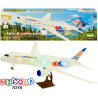 * 0514 DUŻY SAMOLOT PASAŻERSKI ŚWIATŁO DŹWIĘK 64cm 