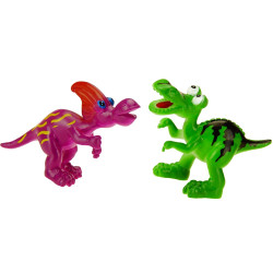 * 1153 ZESTAW GUMOWYCH KOLOROWYCH FIGUREK DINOZAURÓW DINOZAUR 