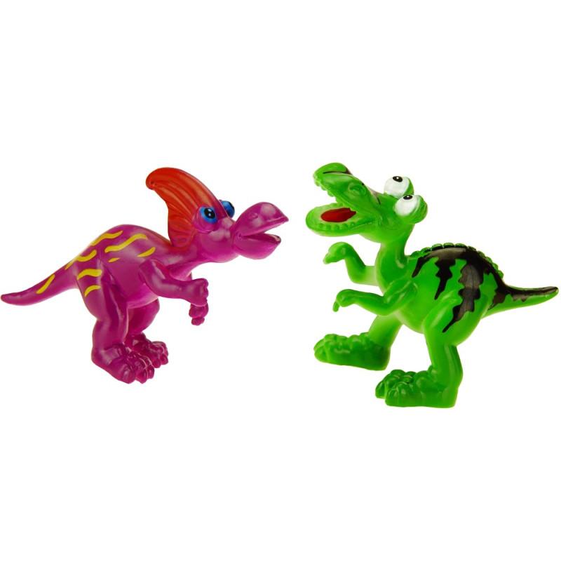 * 1153 ZESTAW GUMOWYCH KOLOROWYCH FIGUREK DINOZAURÓW DINOZAUR 