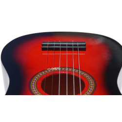 * 1221 DUŻA DREWNIANA GITARA KLASYCZNA 6 STRUN KOSTKA