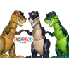 * 1566 WIELKI DINOZAUR TYRANOZAUR CHODZI RYCZY ŚWIECI