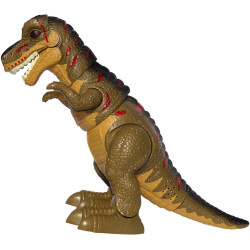 * 1566 WIELKI DINOZAUR TYRANOZAUR CHODZI RYCZY ŚWIECI