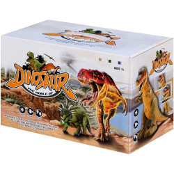 * 1566 WIELKI DINOZAUR TYRANOZAUR CHODZI RYCZY ŚWIECI