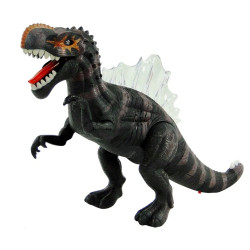 * 1597 DUŻY DINOZAUR CHODZI RYCZY ŚWIECI DINOZAURY