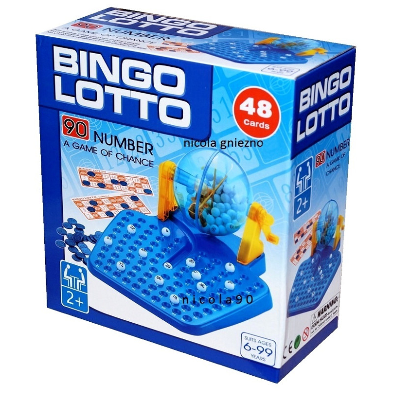 * 1689 GRA BINGO LOTTO GRA RODZINNA NA MYŚLENIE
