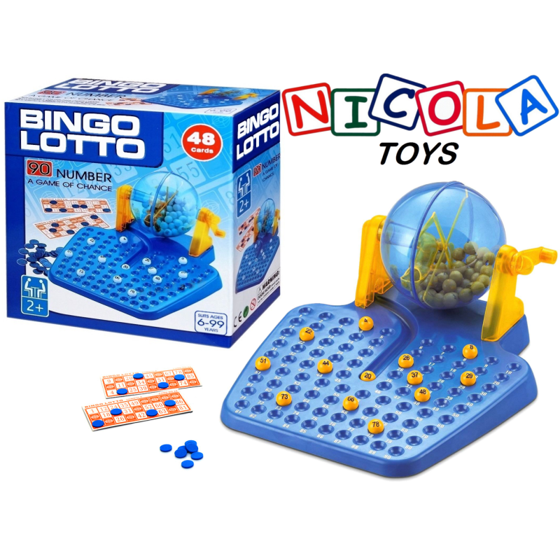 * 1689 GRA BINGO LOTTO GRA RODZINNA NA MYŚLENIE