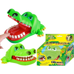 * 2211 Zręcznościowa gra rodzinna krokodyl chory ząbek krokodylek u dentysty