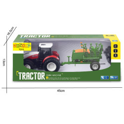 * 2235 TRAKTOR ZDALNIE STEROWANY RC METAL + MASZYNA