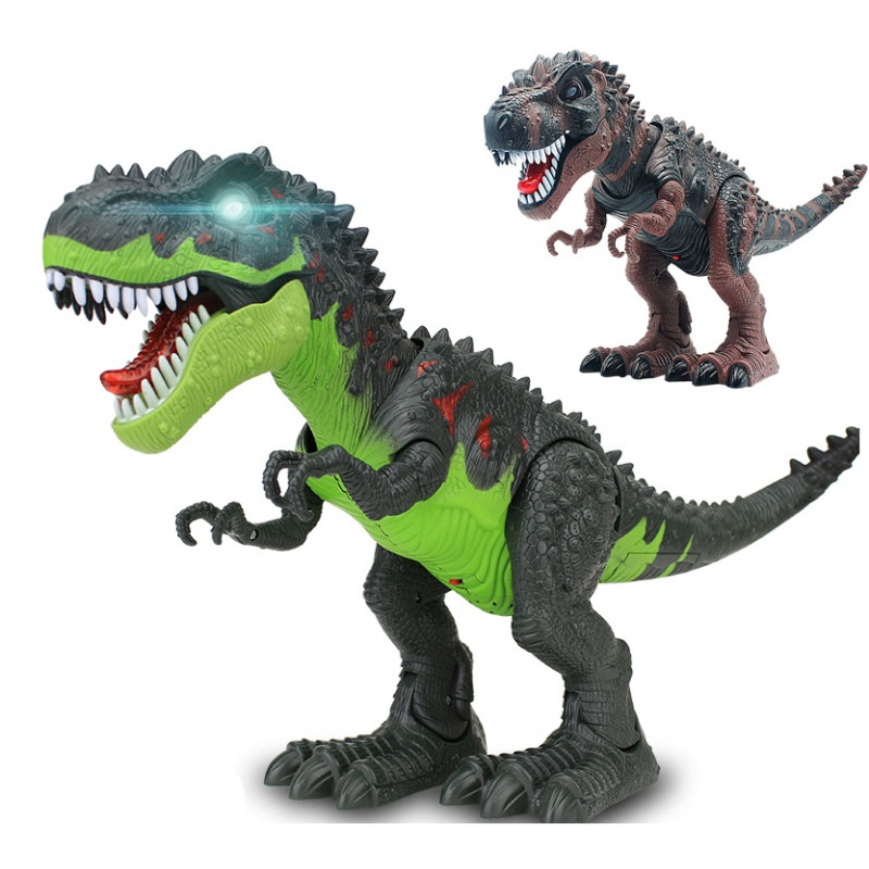 * 2488 OLBRZYMI DINOZAUR T-REX CHODZI ŚWIECI BESTIA