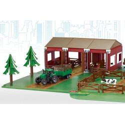 * 2655 FARMA ZAGRODA STODOŁA + ZWIERZĘTA TRAKTORY