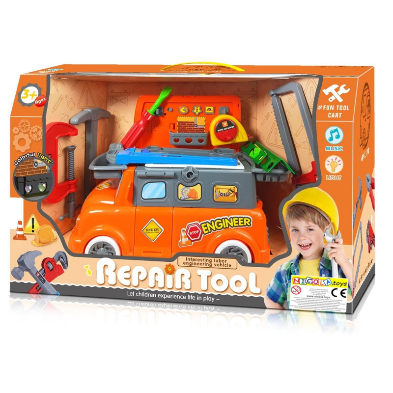 * 2907 POJAZD AUTO NARZĘDZIA MECHANIK MAJSTERKOWICZ 