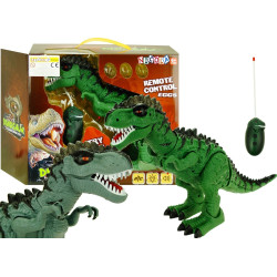 * 2983 T-REX DINOZAUR  ZDALNIE STEROWANY RC ŚWIATŁO DŹWIĘK AKUMULATOR ŁADOWARKA
