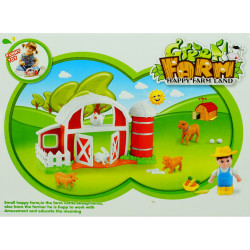 * 3201 WESOŁA FARMA FIGURKI ZWIERZĄTKA + AKCESORIA