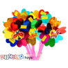 * 3669 WIATRAK WIATRACZEK HOLOGRAM KOLOROWY 15 x 36,5 cm