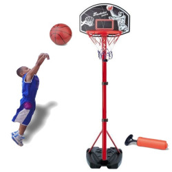 * 4055 SOLIDNY 235cm METALOWY KOSZ KOSZYKÓWKA NBA