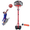 * 4055 SOLIDNY 235cm METALOWY KOSZ KOSZYKÓWKA NBA