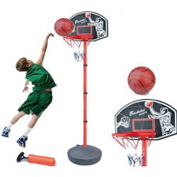* 4062 KOSZYKÓWKA 208cm SOLIDNY METALOWY KOSZ KOSZYKÓWKA NBA 
