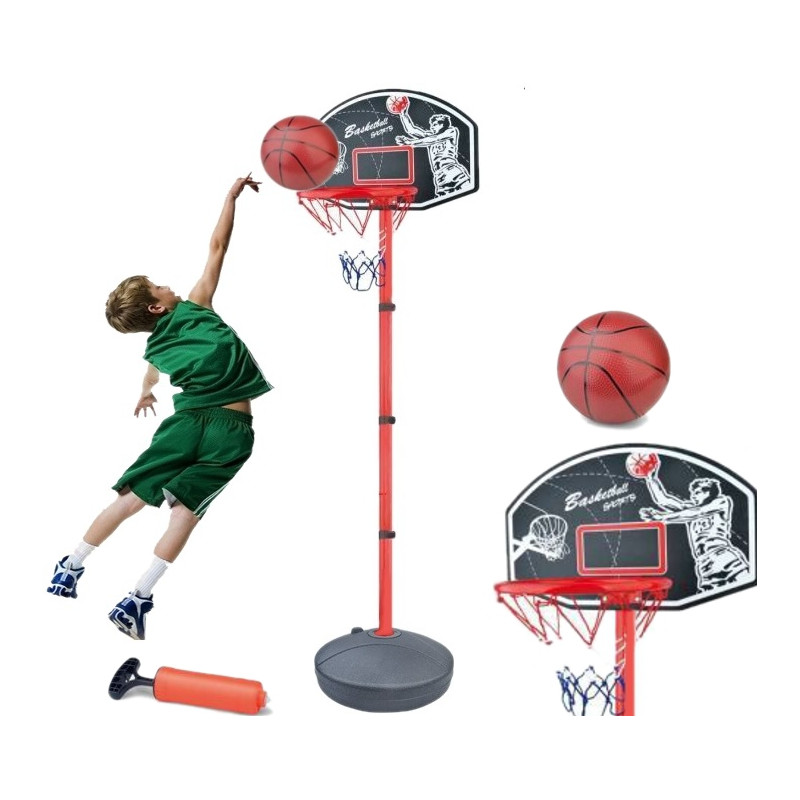 * 4062 KOSZYKÓWKA 208cm SOLIDNY METALOWY KOSZ KOSZYKÓWKA NBA 