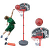 * 4062 KOSZYKÓWKA 208cm SOLIDNY METALOWY KOSZ KOSZYKÓWKA NBA 