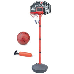* 4062 KOSZYKÓWKA 208cm SOLIDNY METALOWY KOSZ KOSZYKÓWKA NBA 