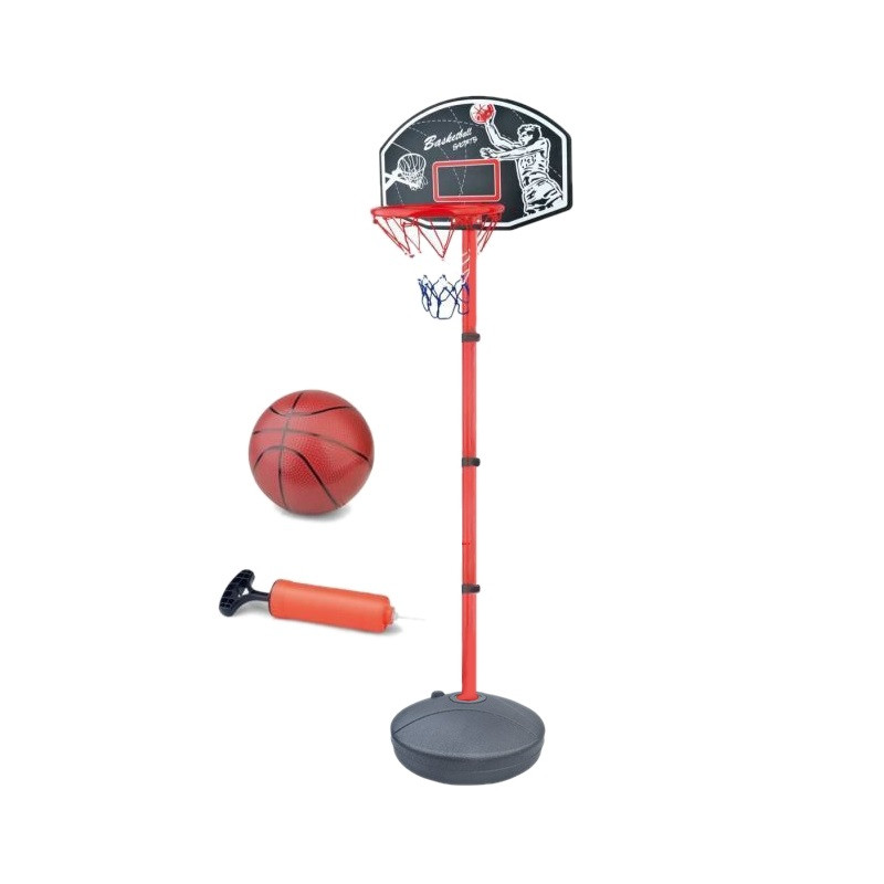 * 4062 KOSZYKÓWKA 208cm SOLIDNY METALOWY KOSZ KOSZYKÓWKA NBA 