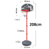 * 4062 KOSZYKÓWKA 208cm SOLIDNY METALOWY KOSZ KOSZYKÓWKA NBA 