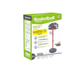 * 4062 KOSZYKÓWKA 208cm SOLIDNY METALOWY KOSZ KOSZYKÓWKA NBA 