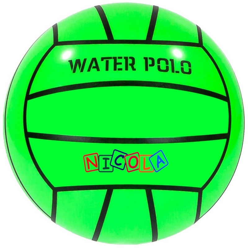 * 4154 DUŻA 24cm KOLOROWA GUMOWA PIŁKA DO GRY W SIATKÓWKĘ