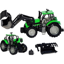 * 4338 DUŻY TRAKTOR CIĄGNIK Z RUCHOMYM TUREM FARMA