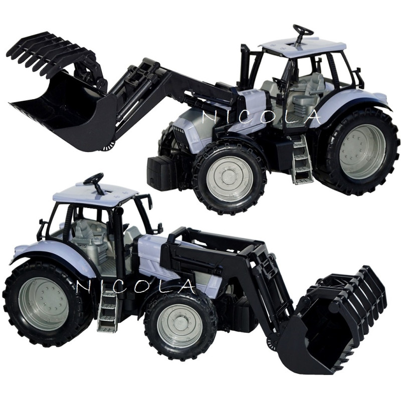 * 4338 DUŻY TRAKTOR CIĄGNIK Z RUCHOMYM TUREM FARMA