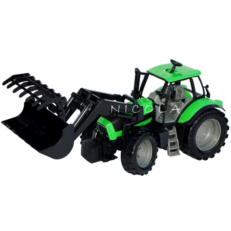 * 4338 DUŻY TRAKTOR CIĄGNIK Z RUCHOMYM TUREM FARMA