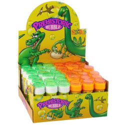* 4758 DMUCHANE KOLOROWE  BAŃKI MYDLANE DINOZAUR 60ml