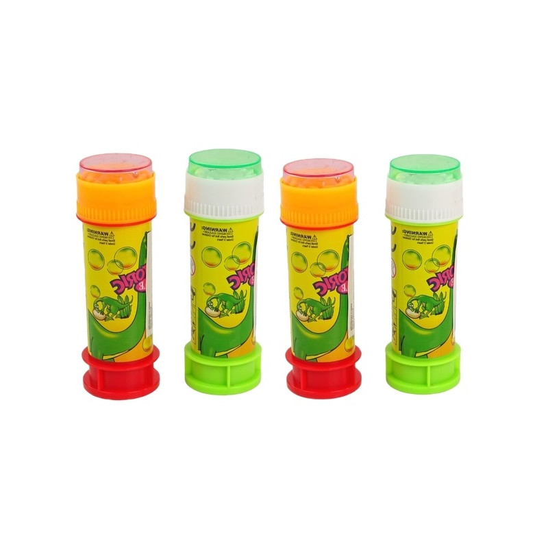 * 4758 DMUCHANE KOLOROWE  BAŃKI MYDLANE DINOZAUR 60ml