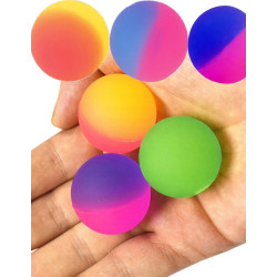 * 5014 KOLOROWE KULKI 5 szt. PIŁKI PIŁECZKI KAUCZUKOWE 4,5cm