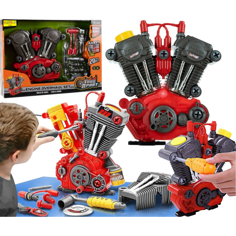 * 5472 SILNIK DO ROZKRĘCANIA WARSZTAT MAŁY MECHANIK 