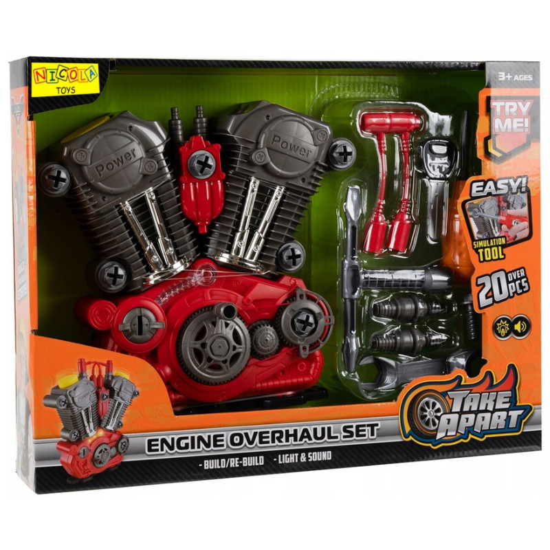 * 5472 SILNIK DO ROZKRĘCANIA WARSZTAT MAŁY MECHANIK 