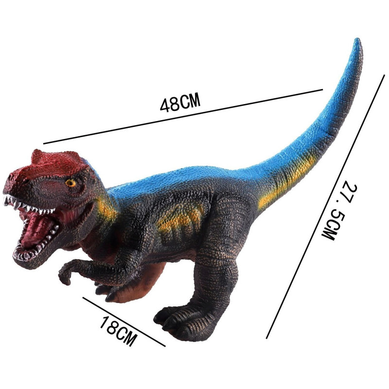 * 5557 GUMOWY DINOZAUR GODZILLA RYCZY JAK PRAWDZIWY