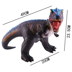 * 5557 GUMOWY DINOZAUR GODZILLA RYCZY JAK PRAWDZIWY