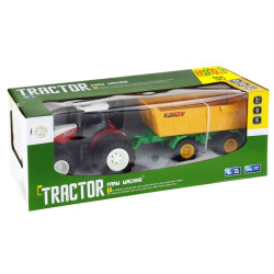 * 5861 DUŻY ZDALNIE STEROWANY RC TRAKTOR + PRZYCZEPA NA PILOTA