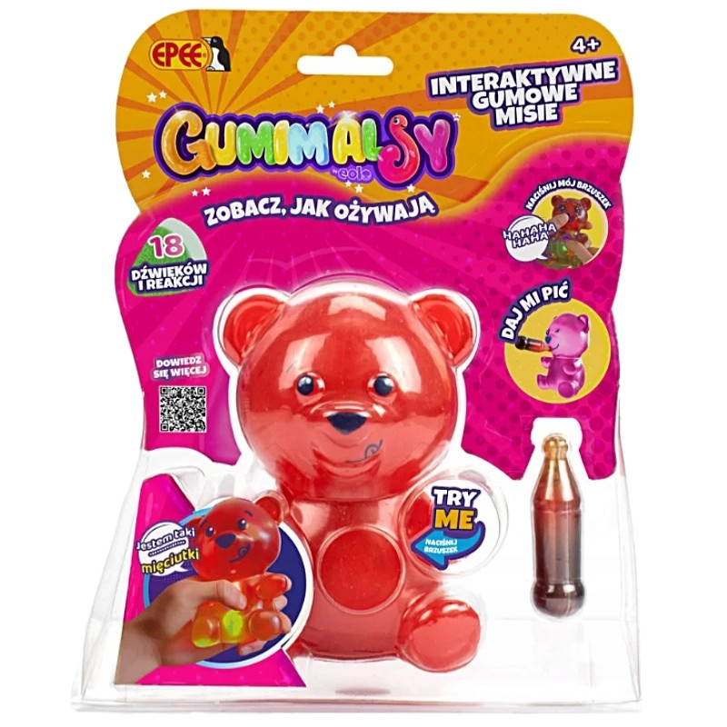 0016 INTERAKTYWNY GUMOWY MIŚ GUMIMALS EPEE 