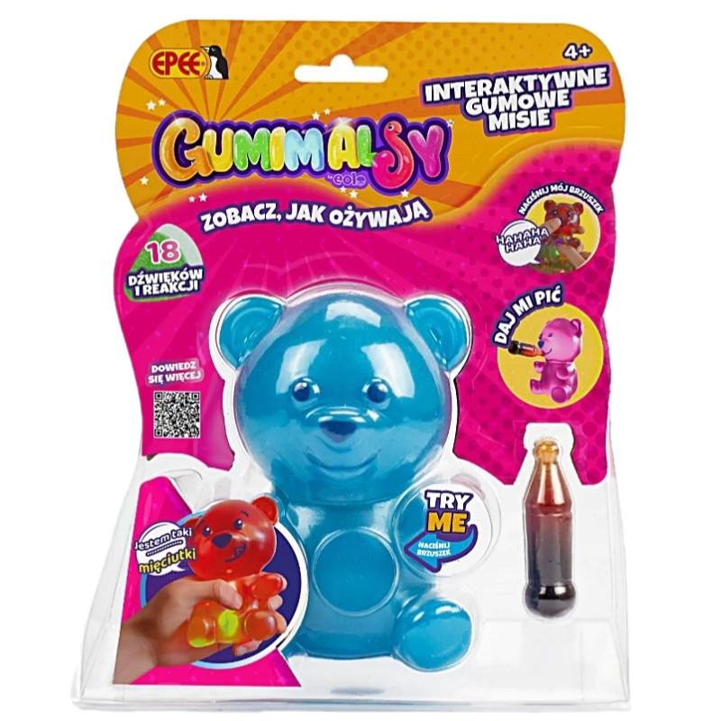 0023 INTERAKTYWNY GUMOWY MIŚ GUMIMALS EPEE 