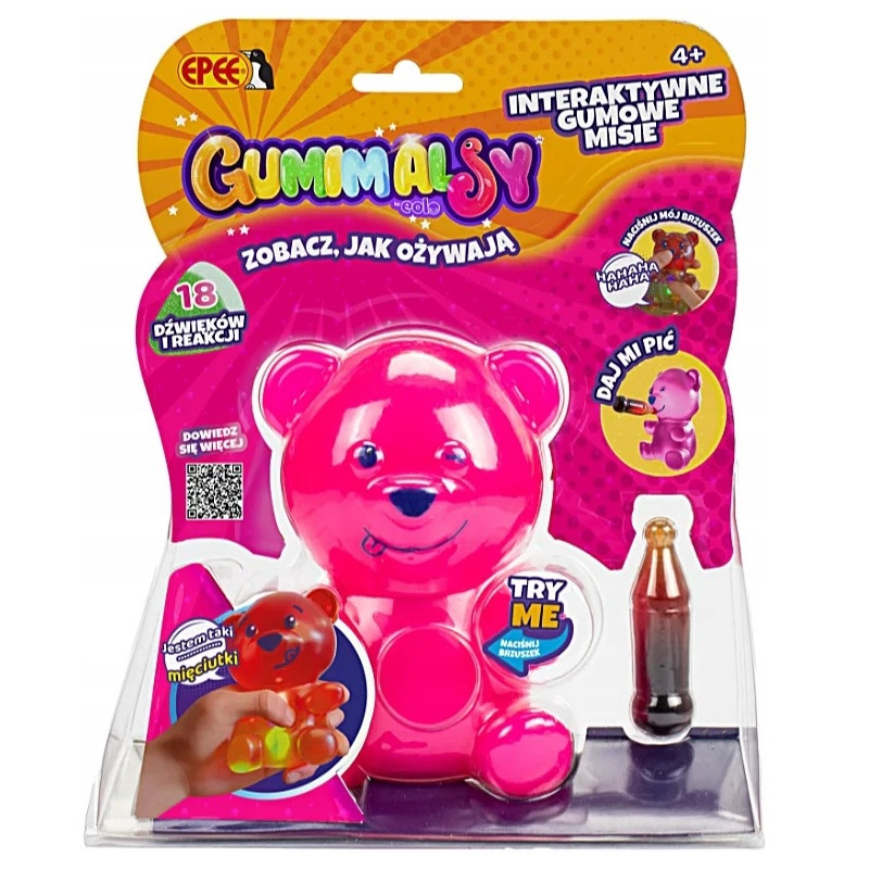 0047 INTERAKTYWNY GUMOWY MIŚ GUMIMALS EPEE