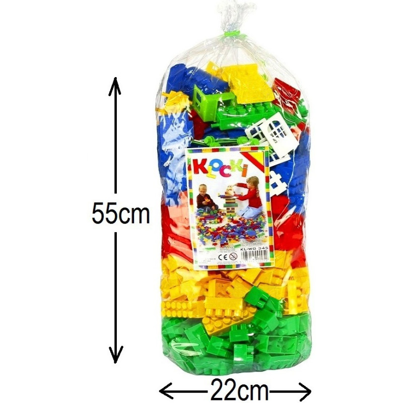 0052 KOLOROWE KLOCKI KONSTRUKCYJNE DRZEWKO OKNA 345 ele 