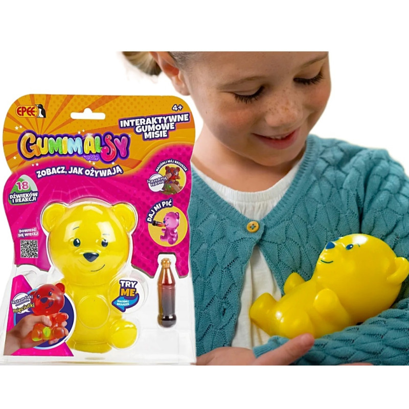 0054 INTERAKTYWNY GUMOWY MIŚ GUMIMALS EPEE