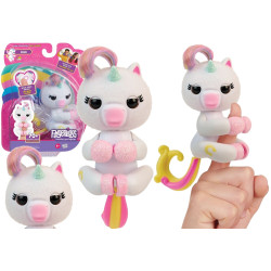 0115 FINGERLINGS INTERAKTYWNY JEDNOROŻEC LULU 70 REAKCJI I DŹWIĘKÓW COBI
